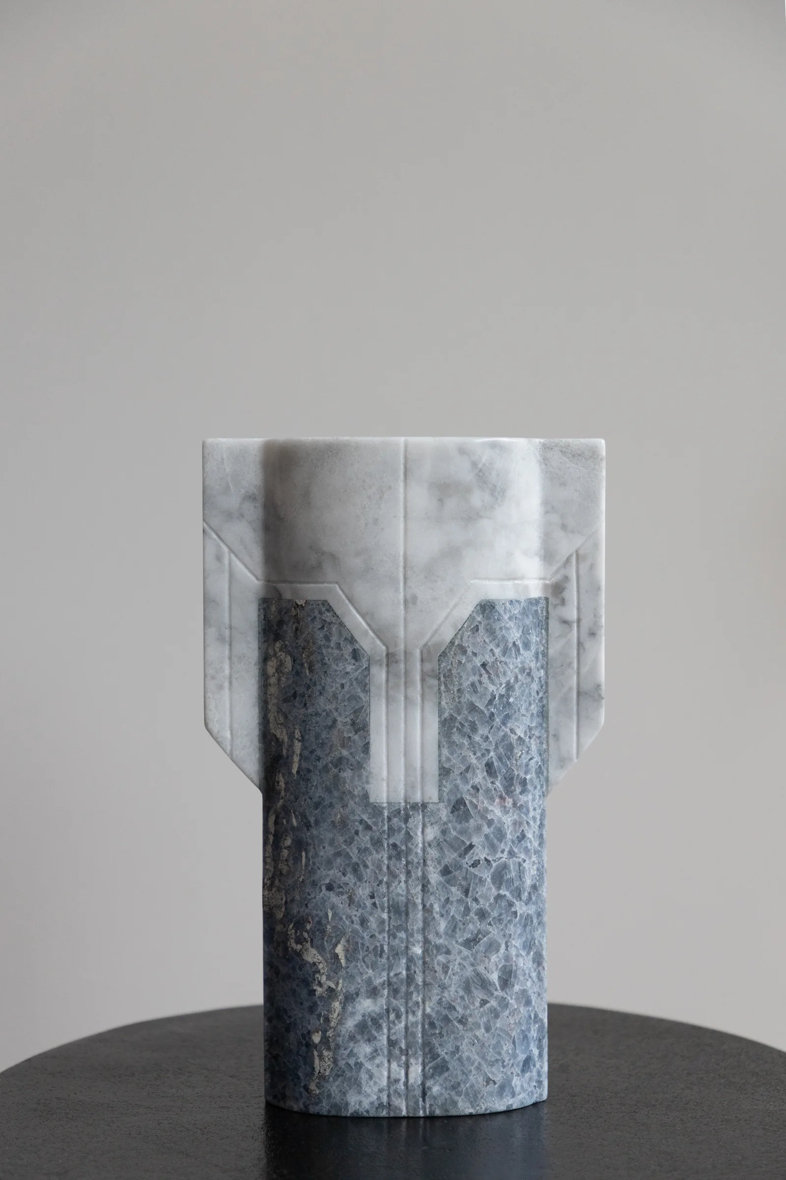 Venetian marble, blue calcite