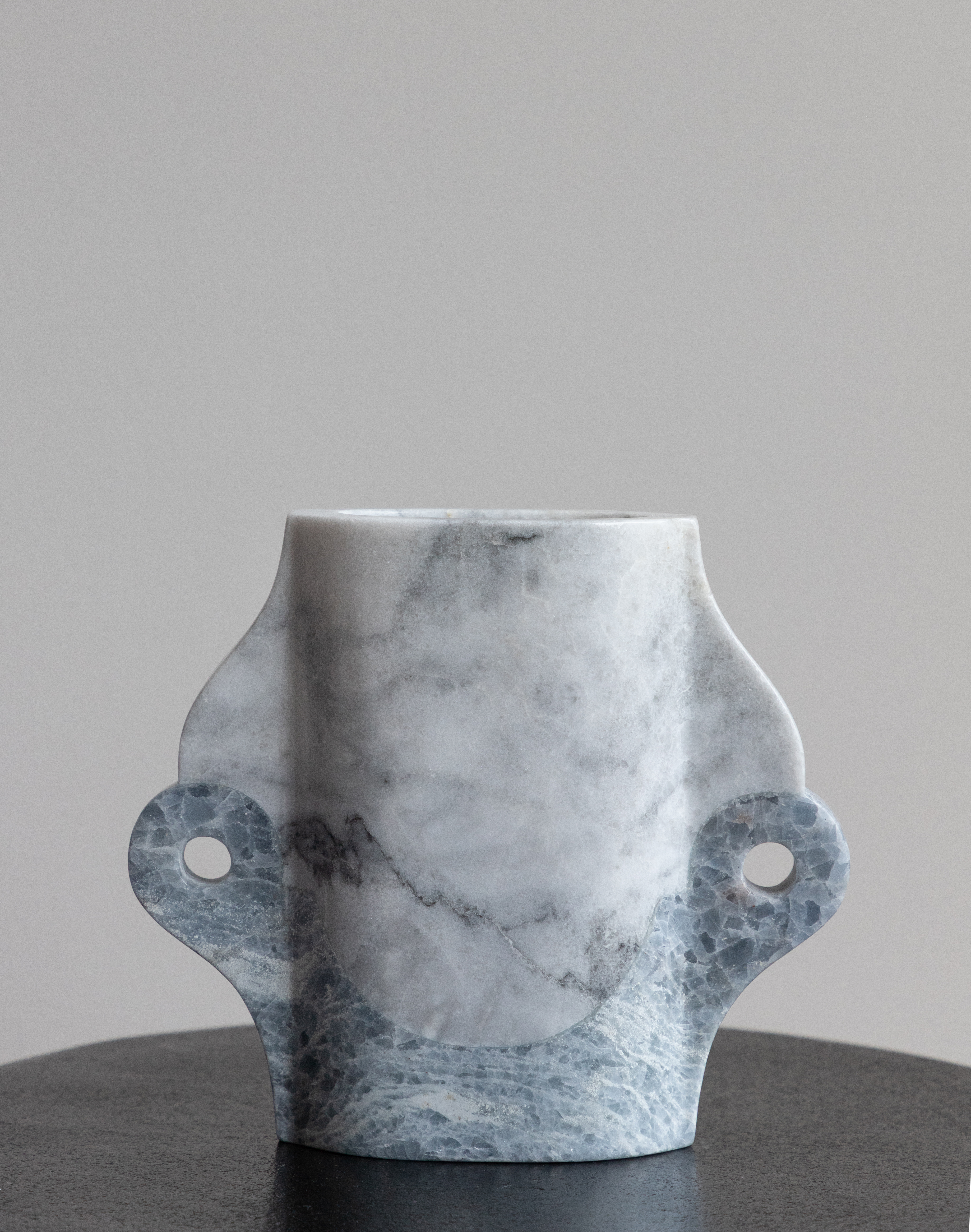 Venetian marble, blue calcite